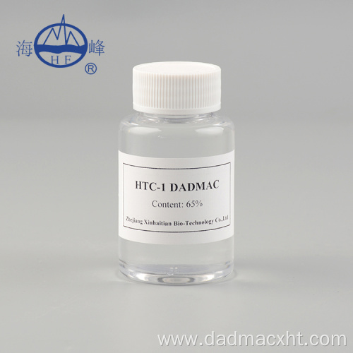 DADMAC polymer for water treatment and textile